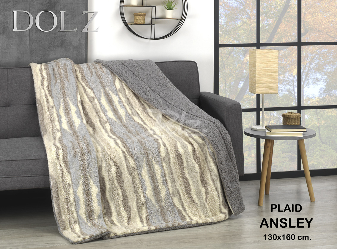 PLAID SHERPA ANSLEY